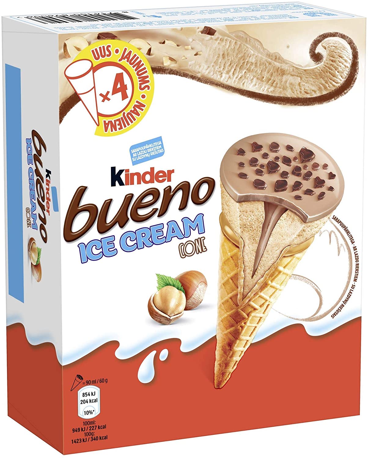 Kinder Bueno Ice Cream Cone